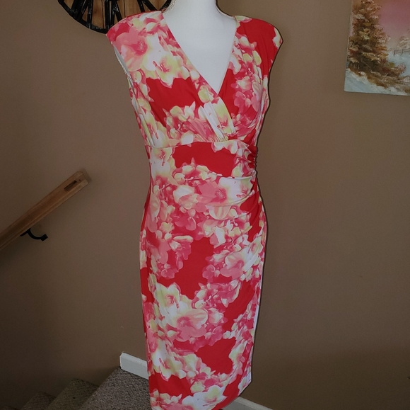 Lauren Ralph Lauren Dresses & Skirts - LAUREN Ralph Lauren Florals Faux Wrap Dress
